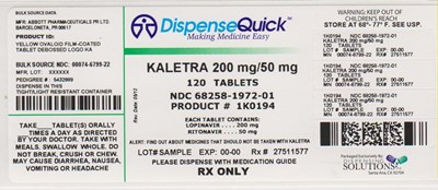 Ndc 68258-1972-01 (Ndc 68258 1972 01      Abbott)